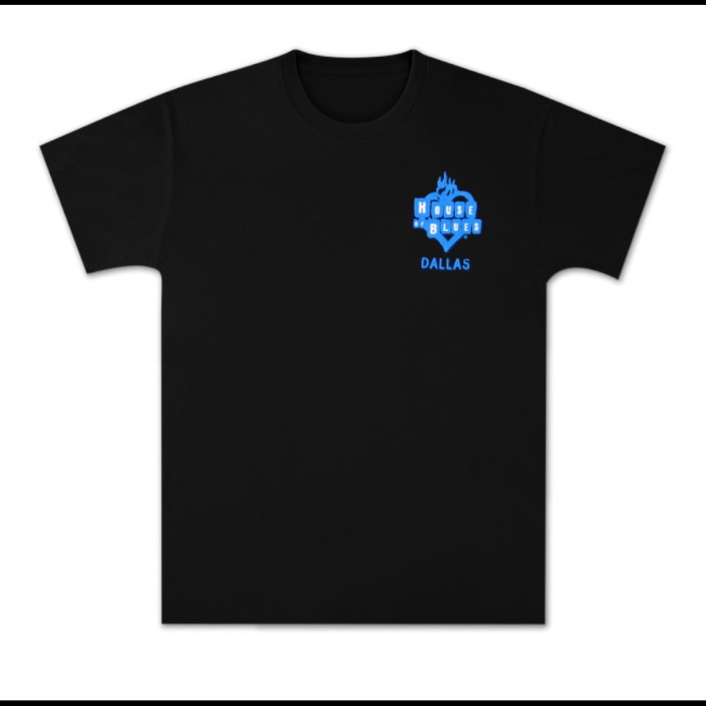 House of Blues Star Guitar T-Shirt